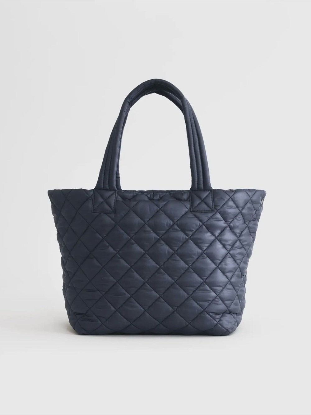 Quince Transit Quilted Carry-All Tote in Navy